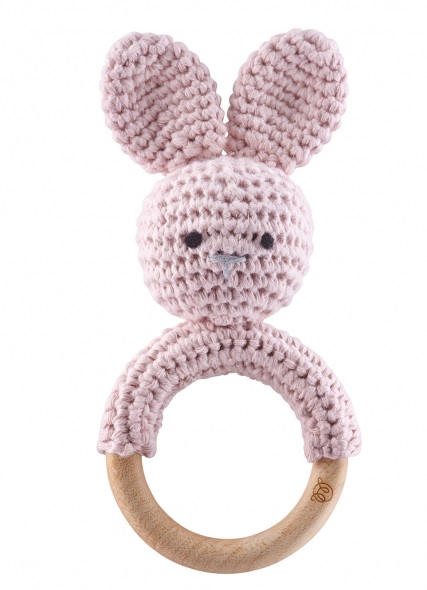 HOCHET LAPIN ROSE