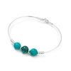 BRACELET RIGIDE TURQUOISE COCOONME
