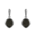 boucles d'oreilles femme -bois et argent 925- cocoonme