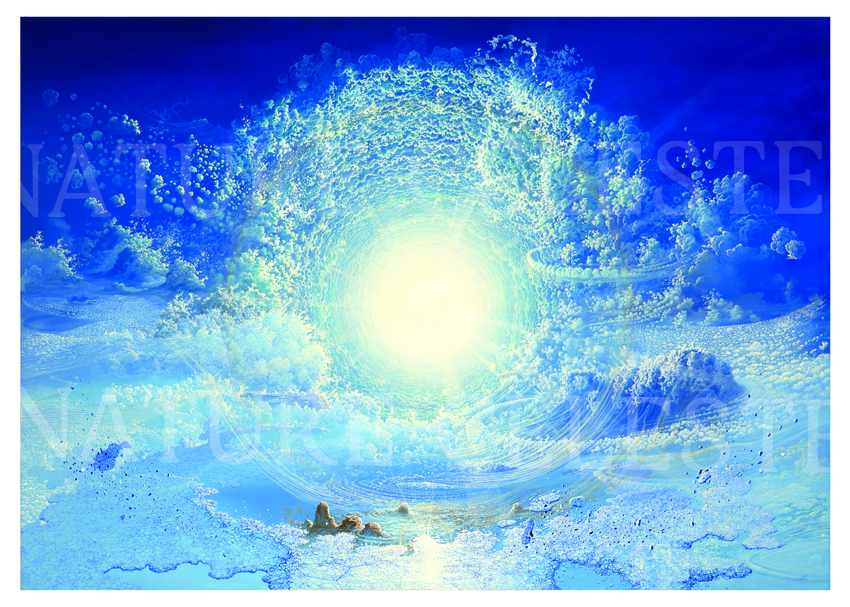 Meditation-Francois-Schlesser-Nature-Céleste-Poster-Carte-postale-Plexiglas COP3