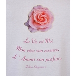 La Rose-Nature Céleste-t-shirt-Dolorès Soleymieux-Etre-Eveil-détail