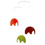 Flensted mobile décoratif décoration enfant éléphant