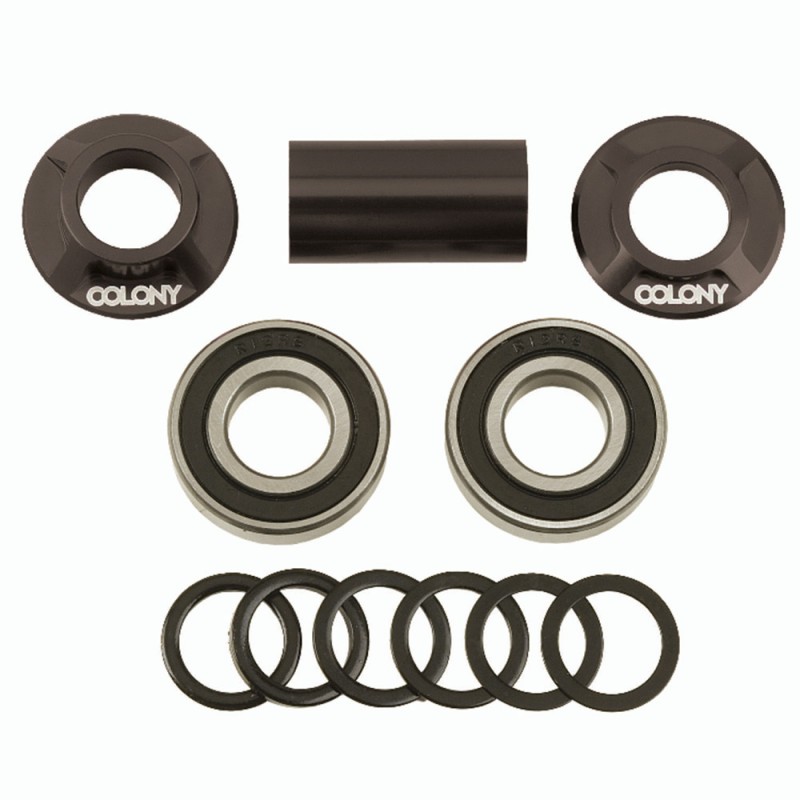 Roulements de pédalier COLONY mid BB 19 ou 22mm