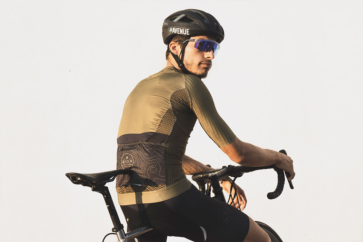 Maillot AVENUE DU VELO Hard Day Brave Khaki