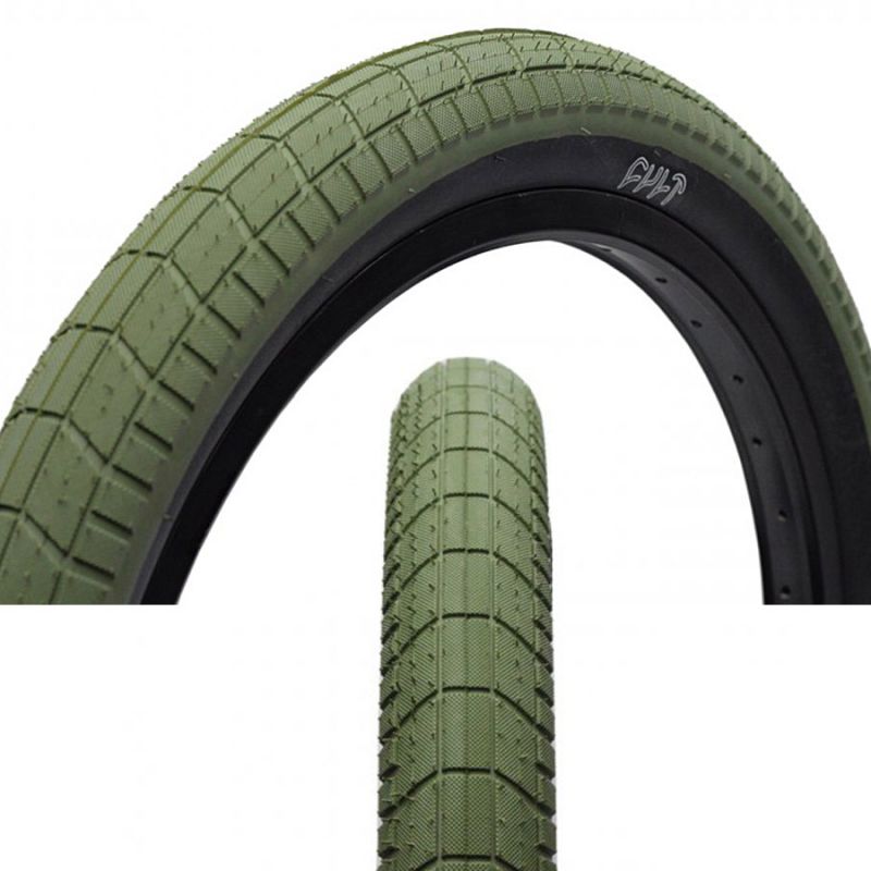 pneu-bmx-cult-dehart-tread-olive-green