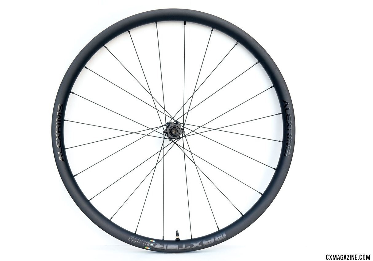 ROUES ALEXRIMS BAXTER 3.0 CARBONE (LA PAIRE)