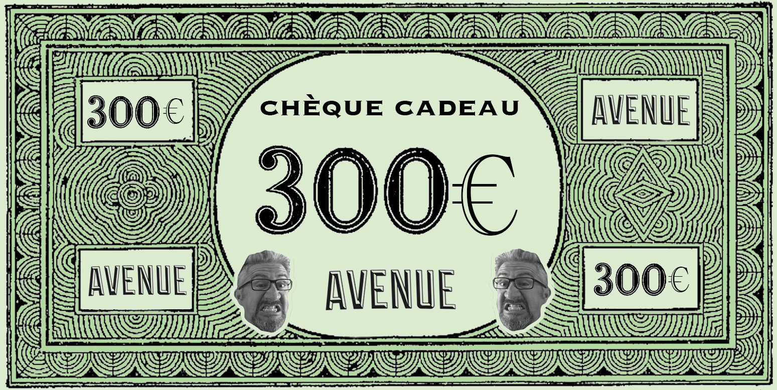 CHÈQUE CADEAU AVENUE 300€