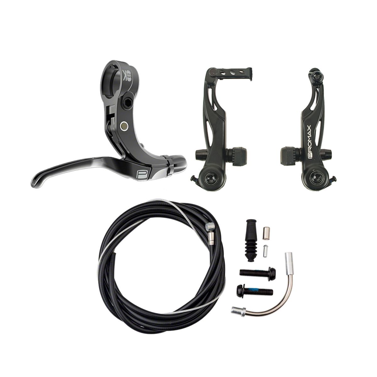 KIT FREINAGE VBRAKE PROMAX MINI FREINAGES BMX RACE/Kit VBrake