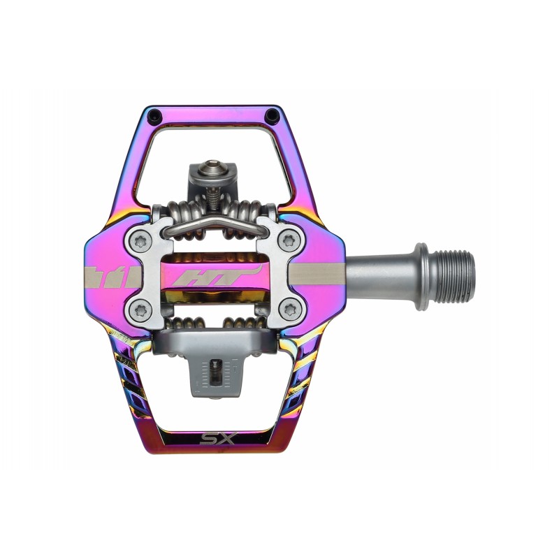 PÉDALES HT T1 SX BMX OIL SLICK