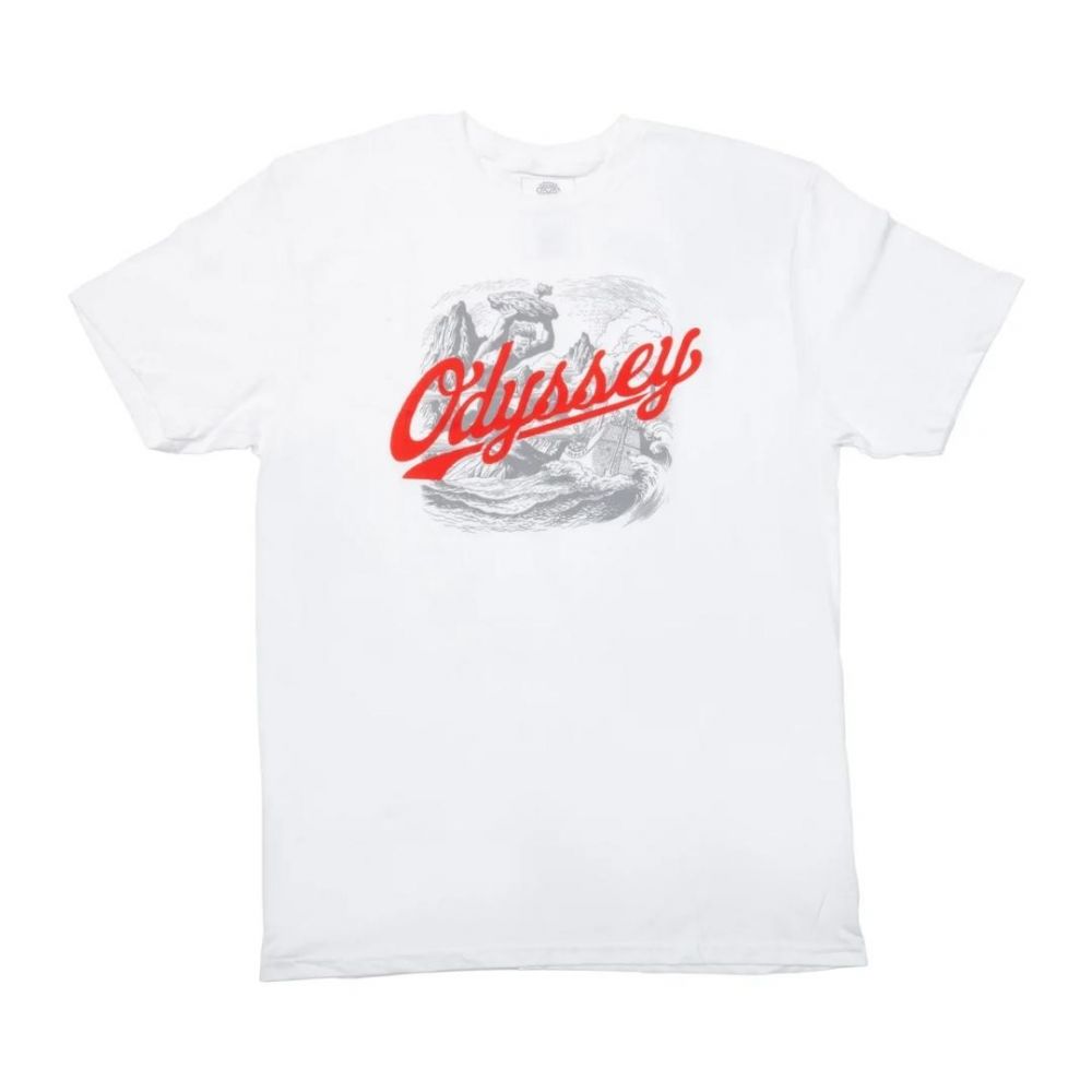 T-SHIRT ODYSSEY HOMER - WHITE/RED