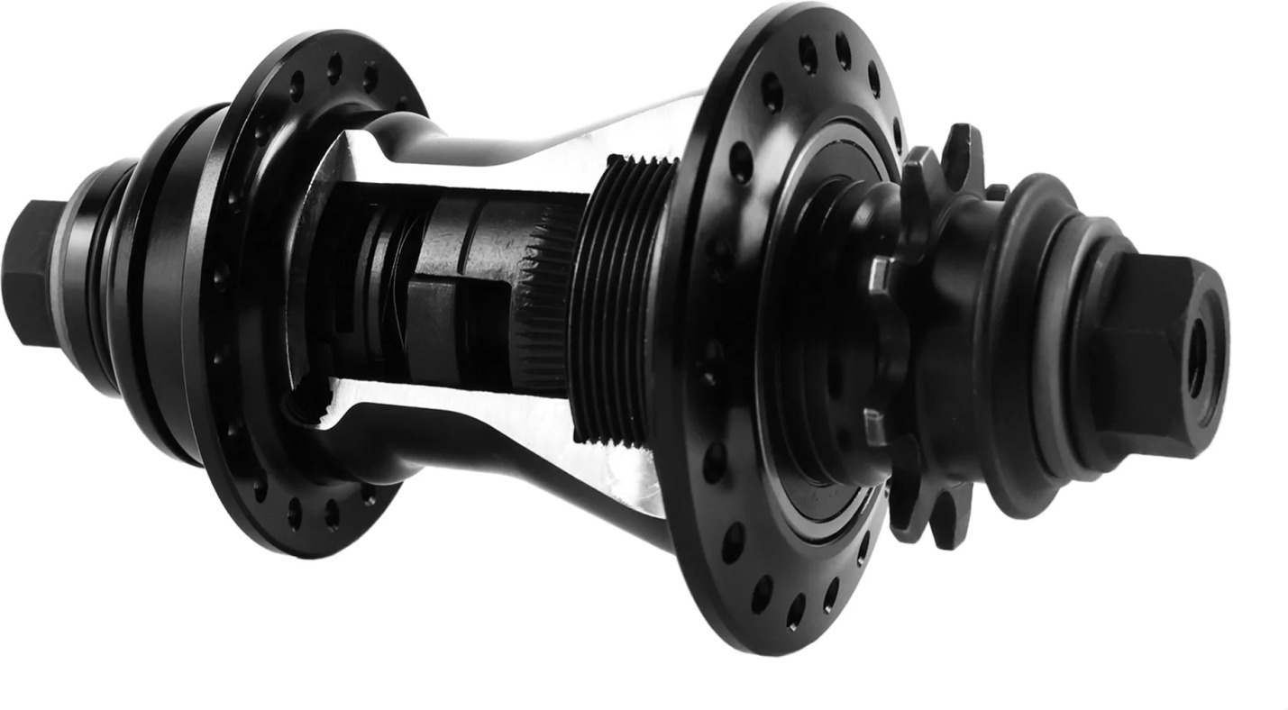 Moyeu Cassette FIEND PROCESS BMX Arrière 14mm Noir – 36 Trous, RHD/LHD