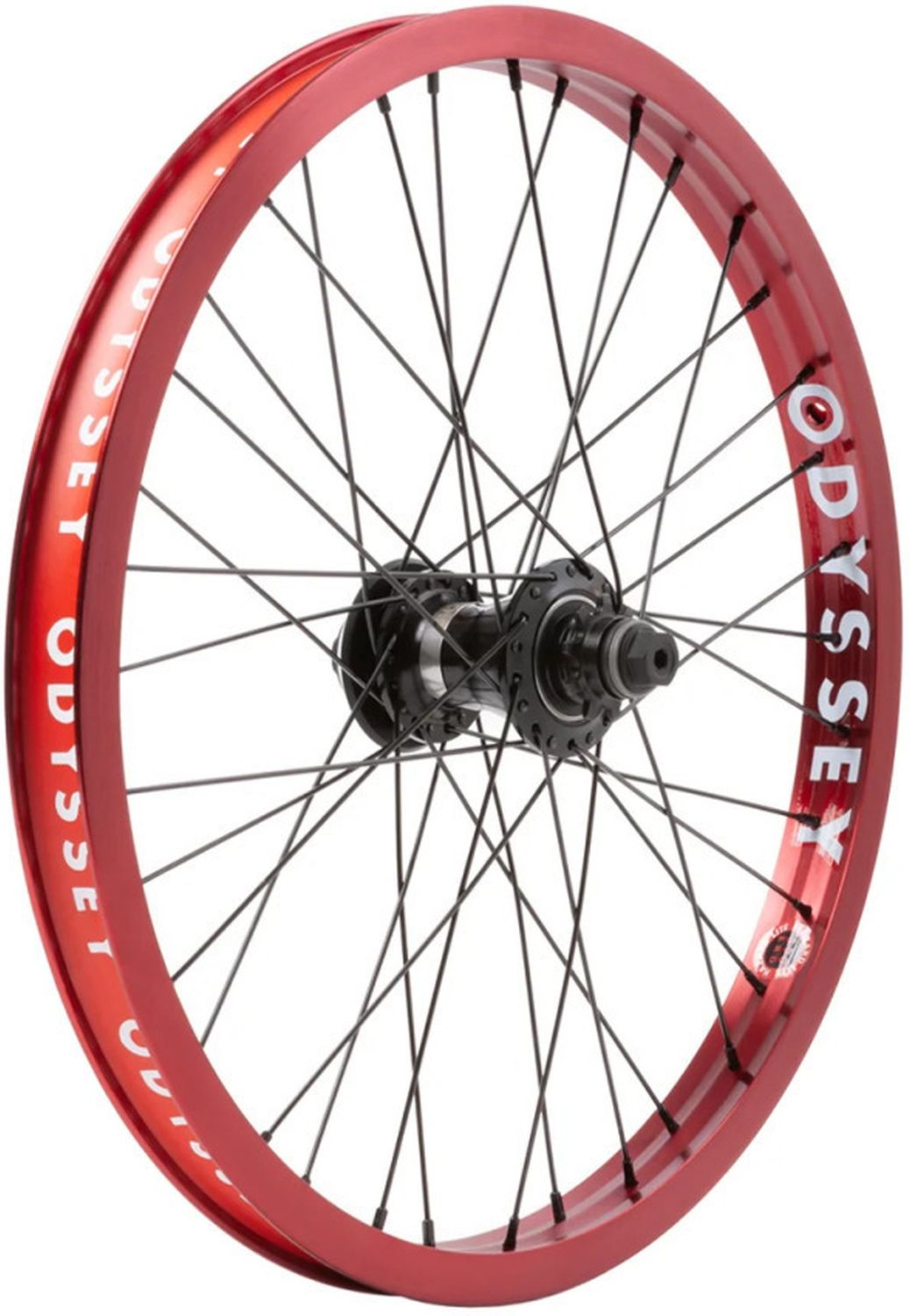 ROUE ARRIERE ODYSSEY HAZARD LITE FREECOASTER CLUTCH V2 ANODIZED RED