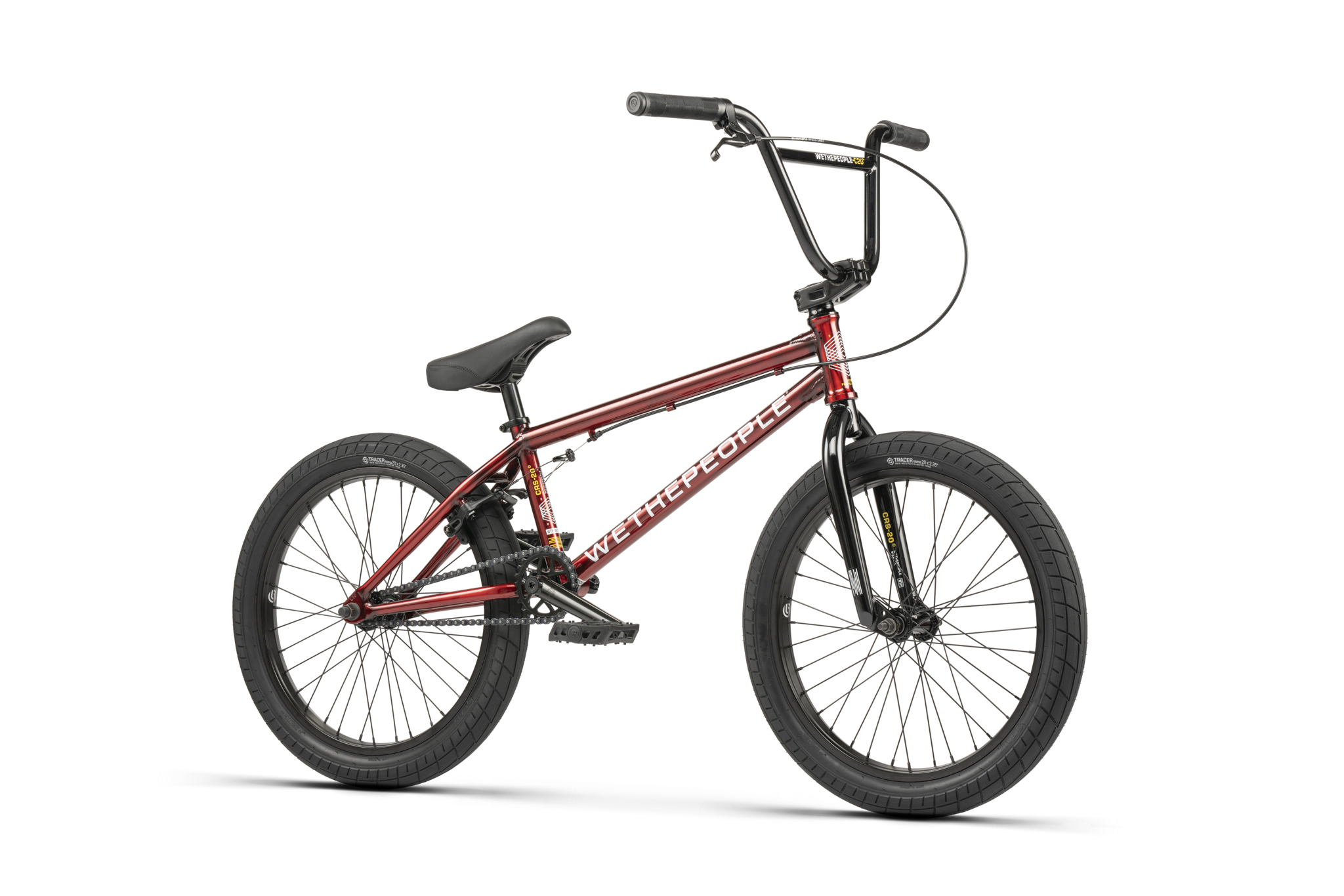 BMX WETHEPEOPLE CRS 20.25 TRANSLUCENT RED