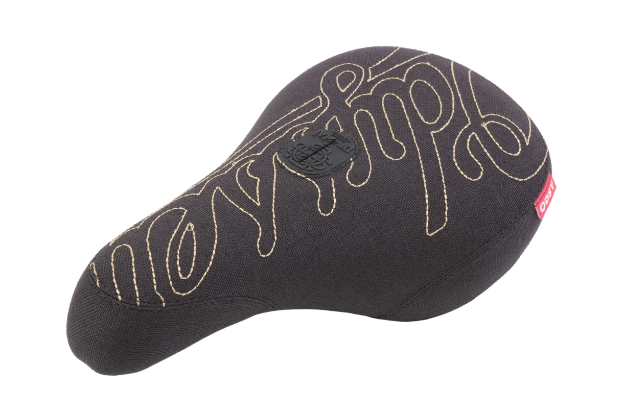 SELLE ODYSSEY BIG-STITCHES FAT NOIR/GOLD