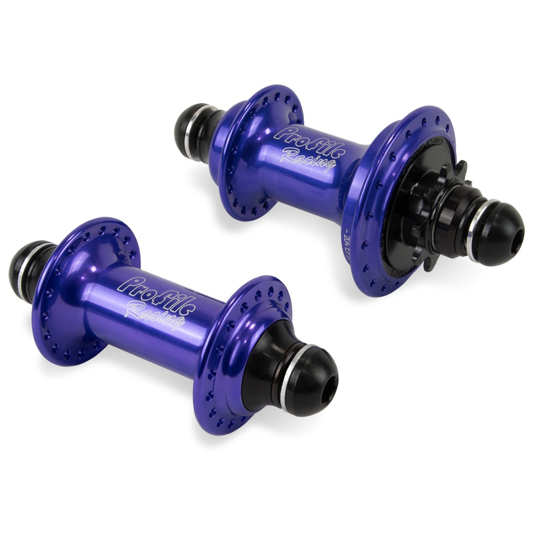 MOYEU PROFILE ELITE BUTTON HEAD 9 DENTS RHD PURPLE (LA PAIRE)