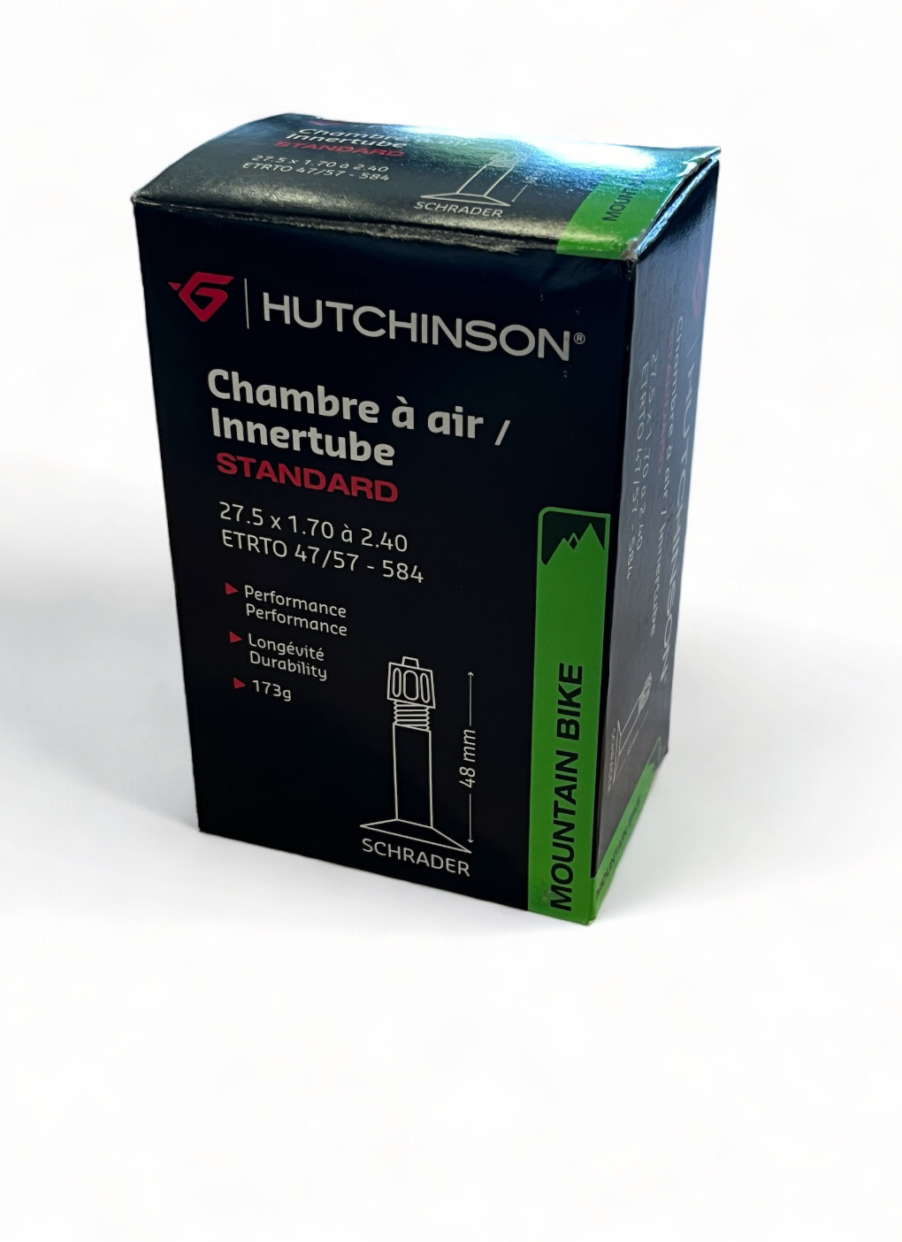 CHAMBRE A AIR HUTCHINSON 27.5x1.70-2.40 (SCHRADER 48MM)