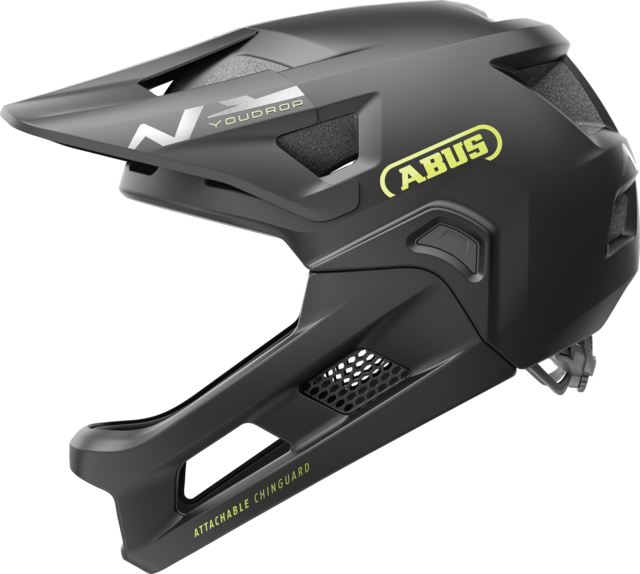 CASQUE ABUS YOUDROP FF - VELVET BLACK (ENFANT)