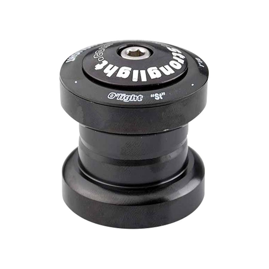JEU DE DIRECTION STRONGLIGHT ROUL SCELLÉS ACIER CLASSIC - 1\'\'- 1/8 - BLACK