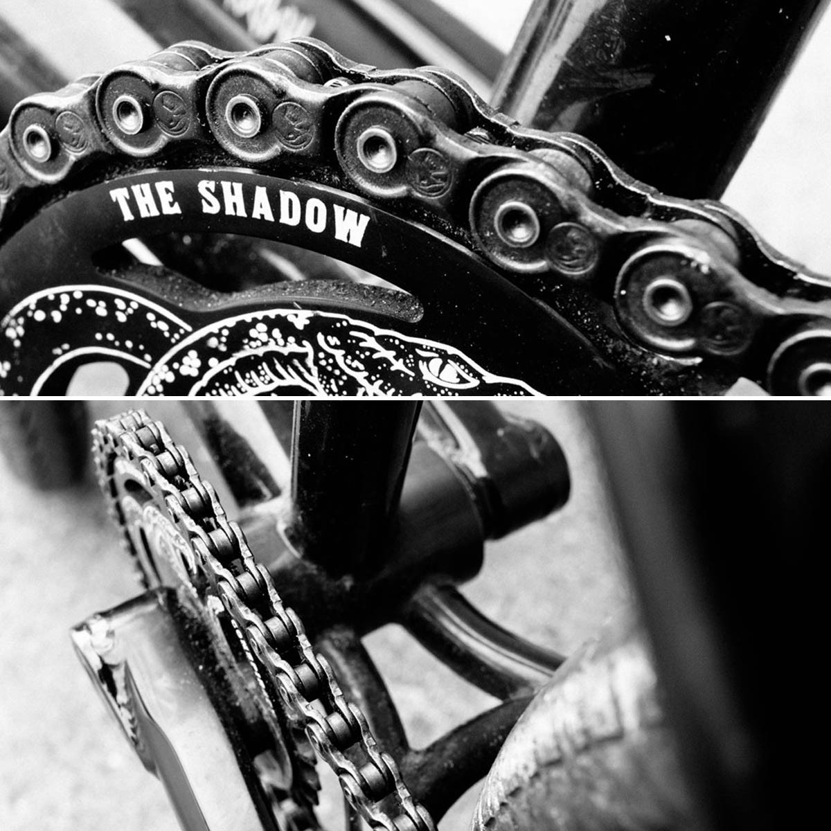 Chaîne BMX Shadow Interlock V2 Half Link 1/8” – Argent – 50” – NEUVE