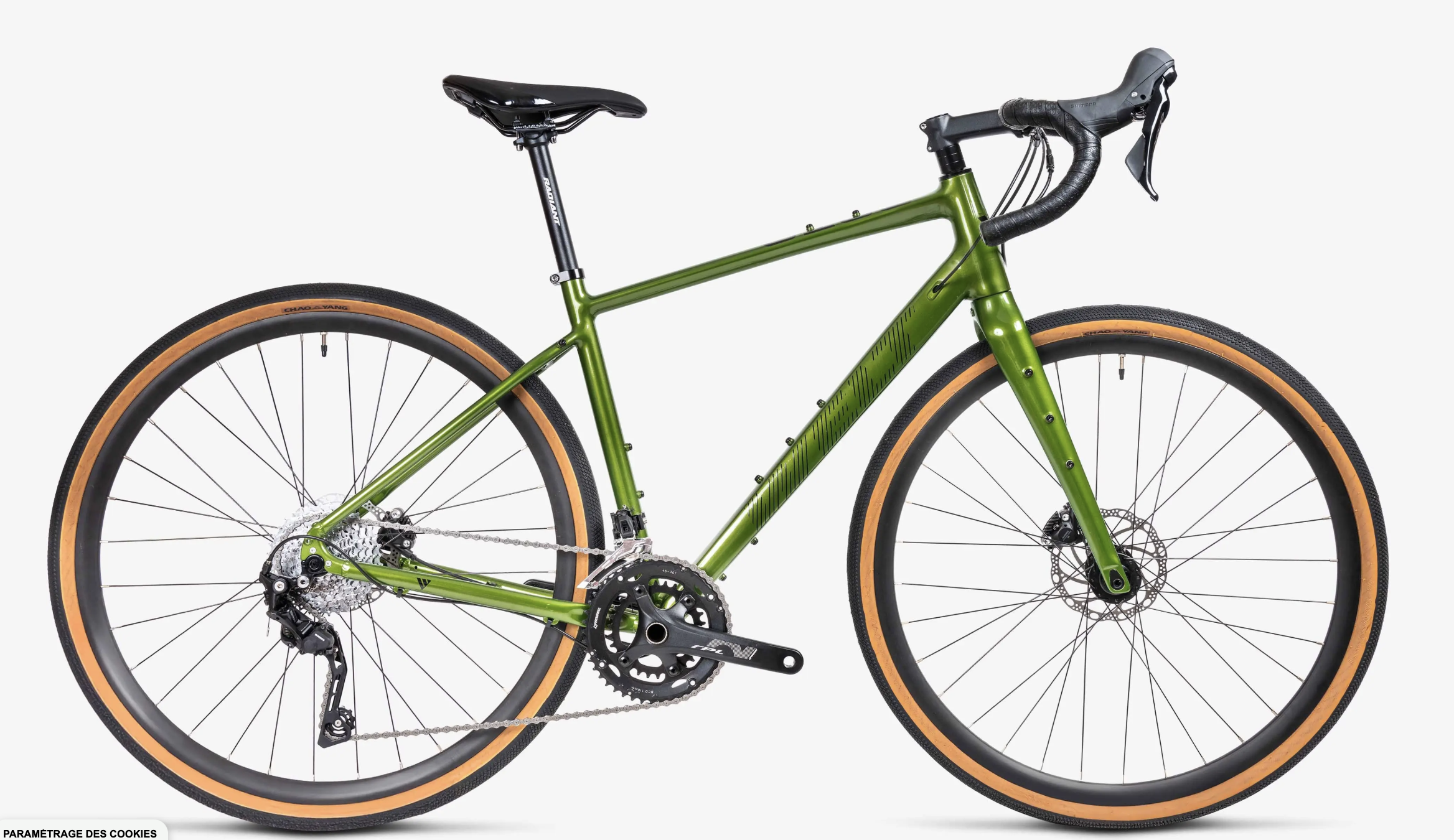 VELO GRAVEL WELT G100 KIWI