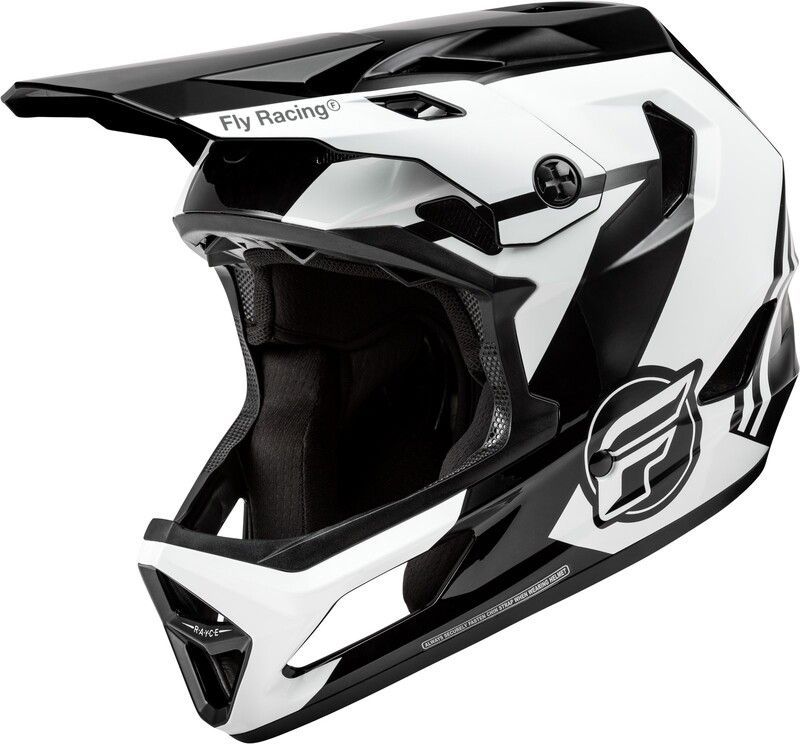 CASQUE FLY RAYCE - BLACK/WHITE/GREY