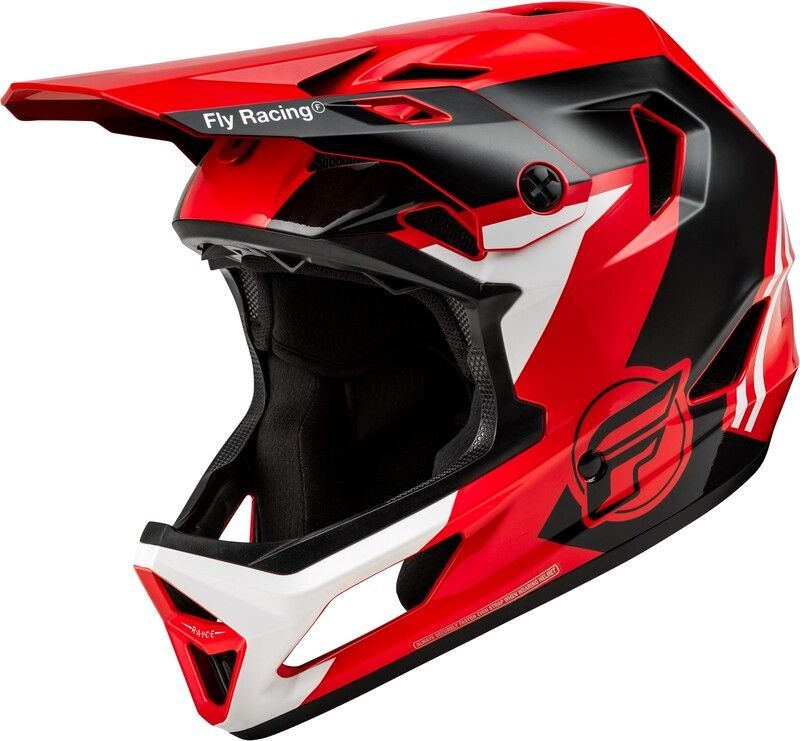 CASQUE FLY RAYCE - RED/BLACK/WHITE