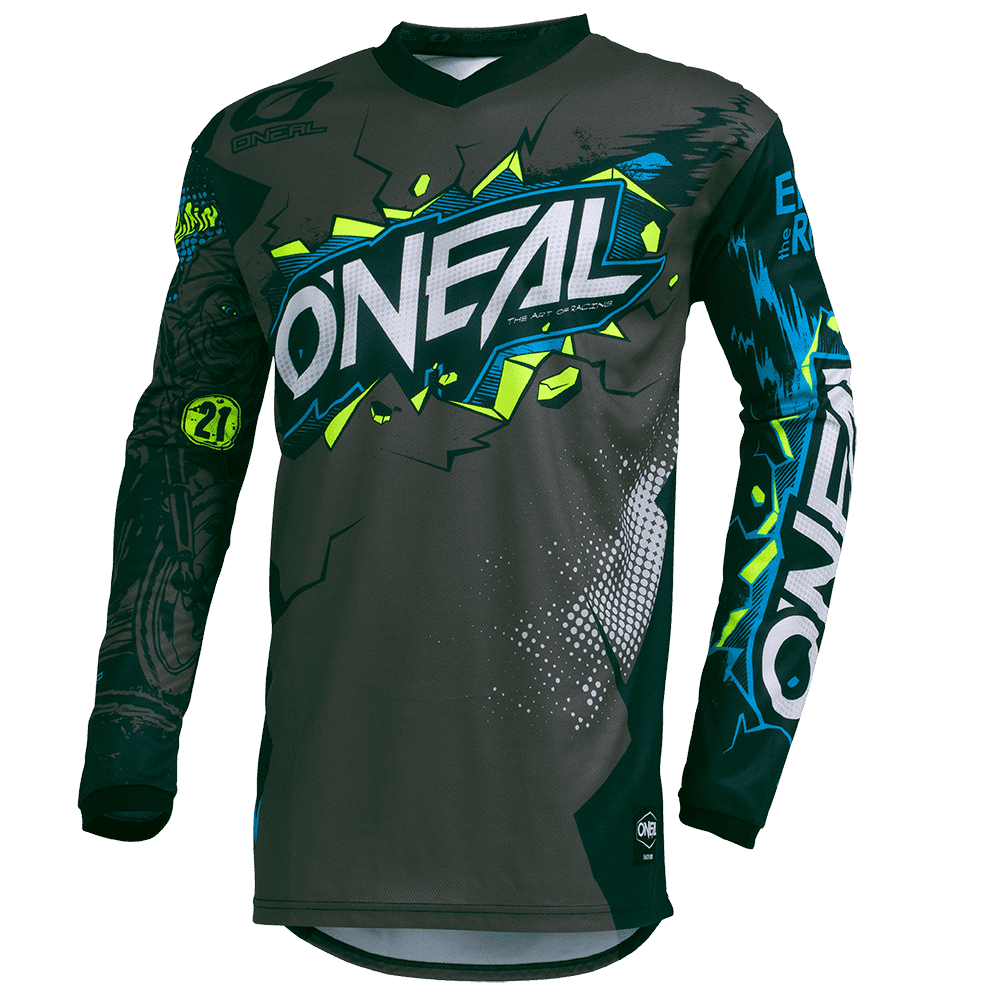 MAILLOT O\'NEAL ELEMENT VILLAIN GREY/ (ENFANT)