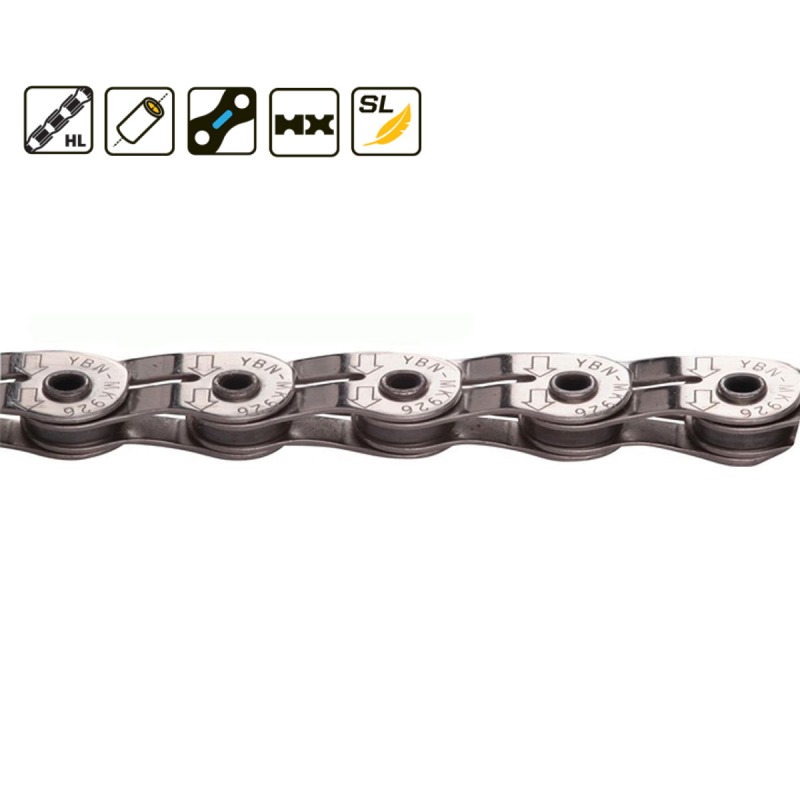 CHAINE YBN MK926 DEMI-MAILLONS 3/32 - SILVER