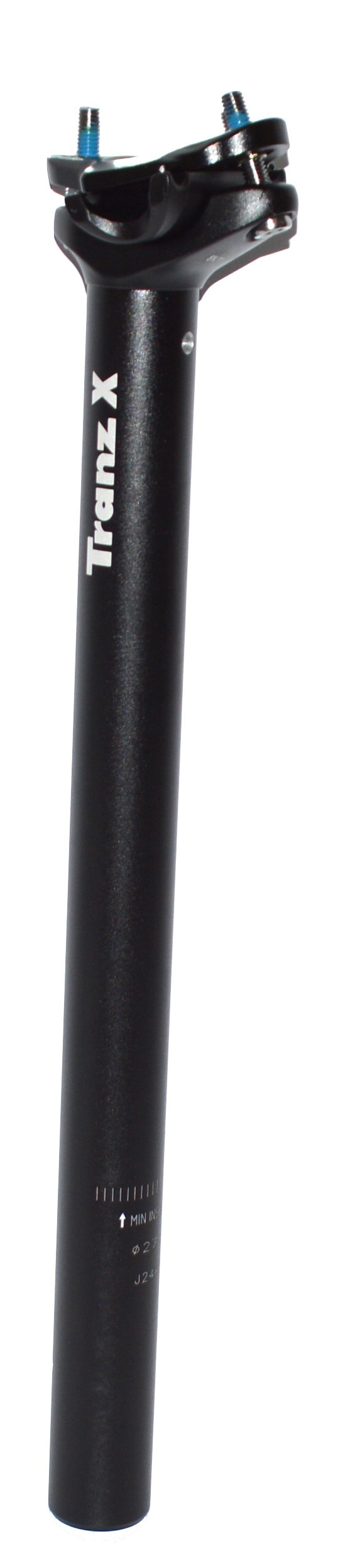 TIGE DE SELLE TRANZX ALU - 27,2MM LG 350MM - BLACK