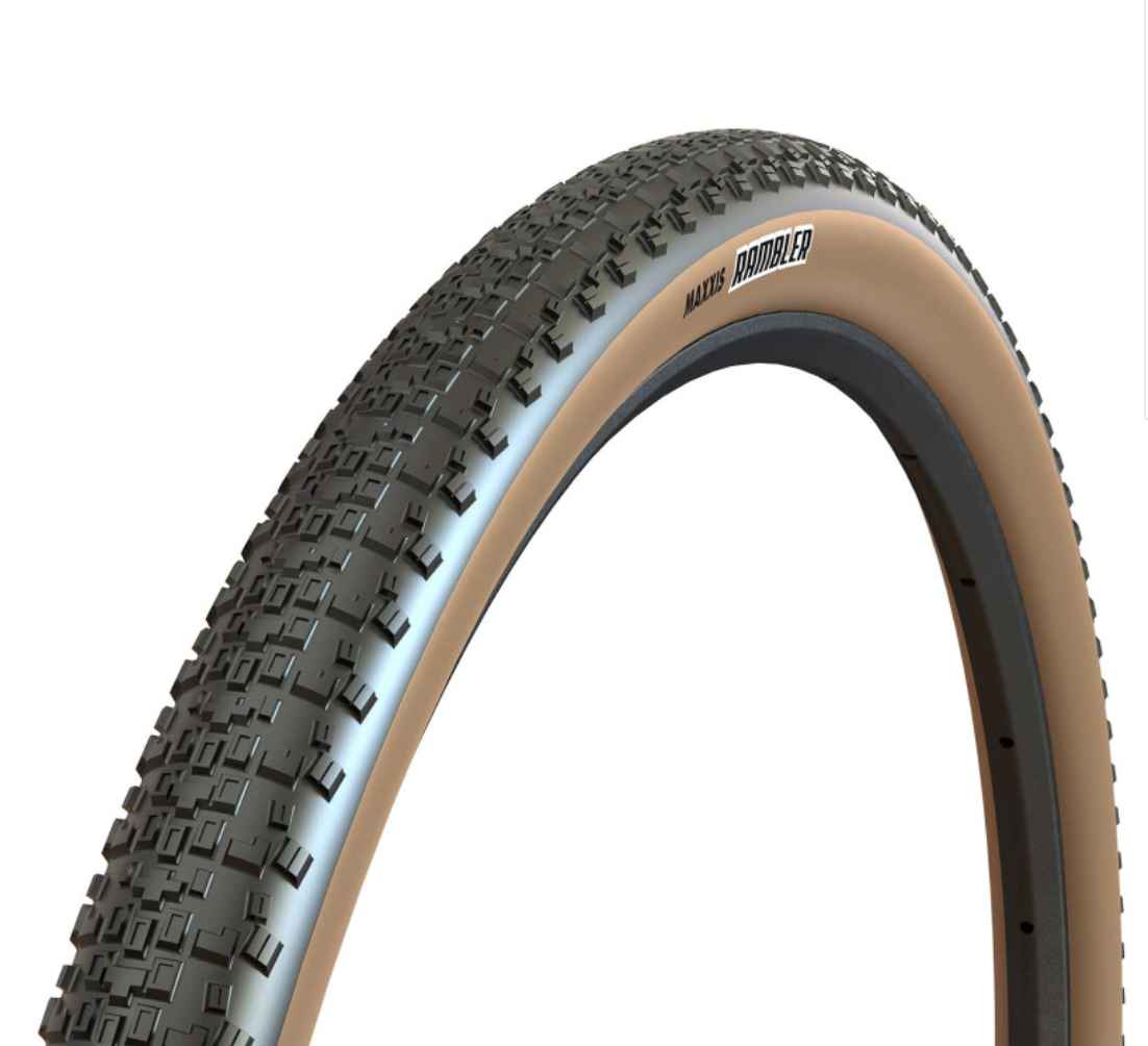 PNEU MAXXIS RAMBLER - 700X50C - 60TPI - EXO / TR - TANWALL