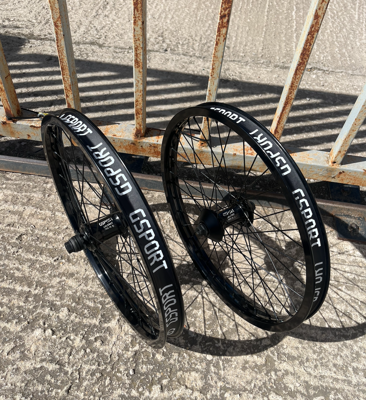 PAIRE DE ROUES G-SPORT ROLLCAGE ROLOWAY CUSTOM