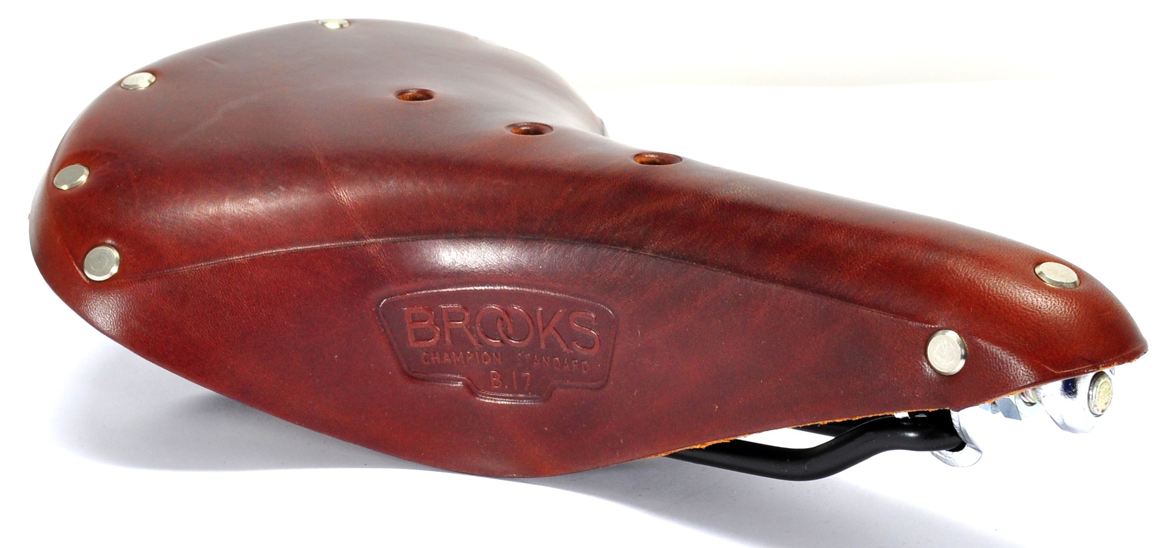 selle-brooks-homme-b17-cuir-marron-rail-acier-vrac