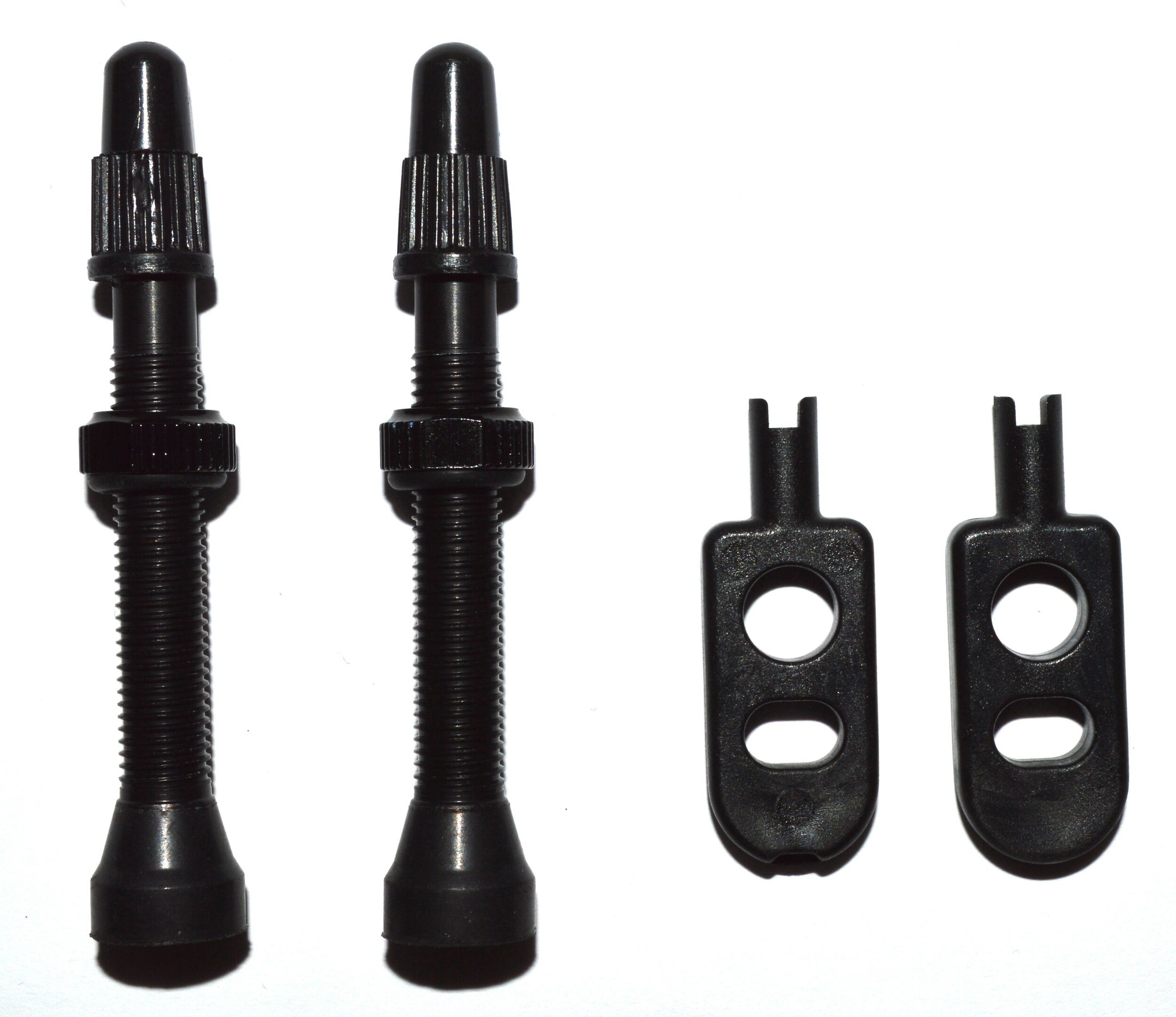 VALVE TUBELESS HUTCHINSON - 44MM - BLACK