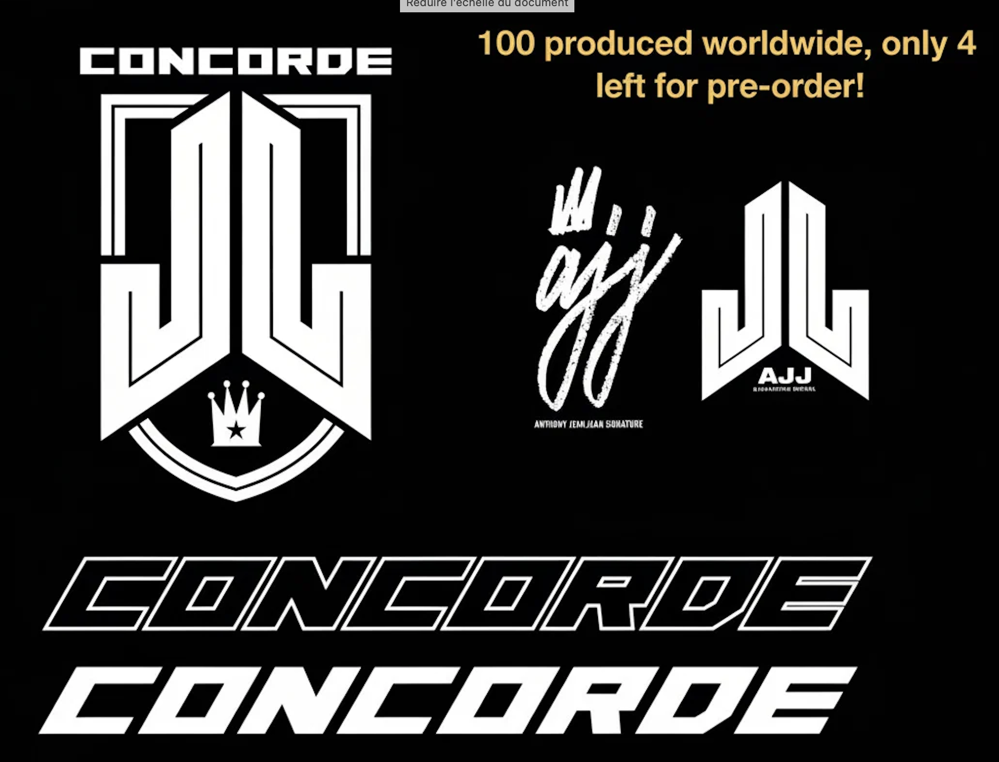 CADRE TOTAL CONCORDE ANTHONY JEANJEAN