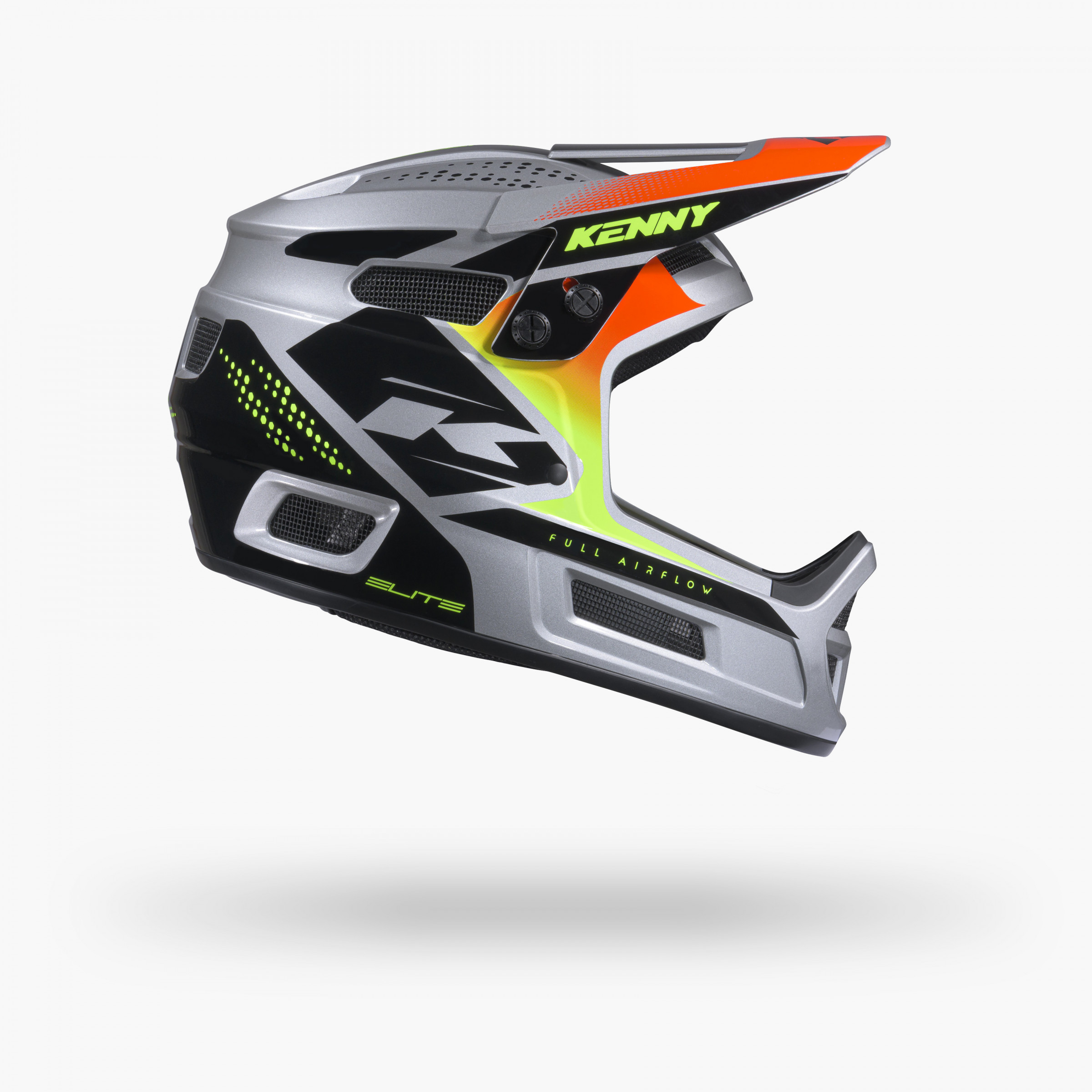 CASQUE KENNY ELITE GRAPHIC + - SILVER