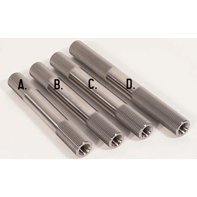 Axe PROFILE de pédalier titane creux 19mm