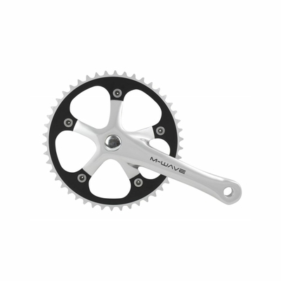 Pédalier GENERIC Mighty piste sliver/black