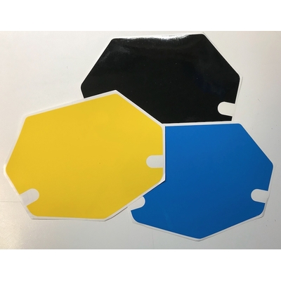 Choisissez votre taille et couleur Mac One BMX numéro Plates