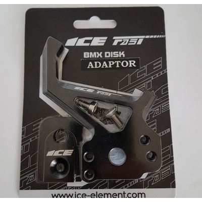 Adaptateur de frein à disque ICE FAST cnc + plaque 20/10mm cnc