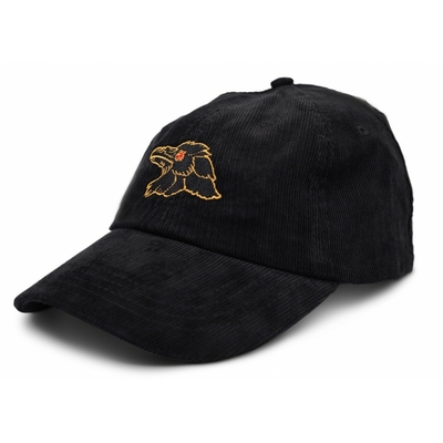 CASQUETTE SHADOW UNSTRUCTURED CORDUROY BLACK
