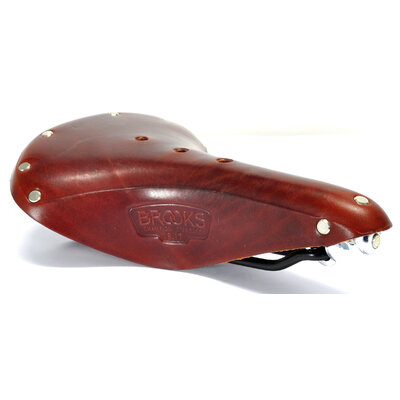 selle-brooks-homme-b17-cuir-marron-rail-acier-vrac