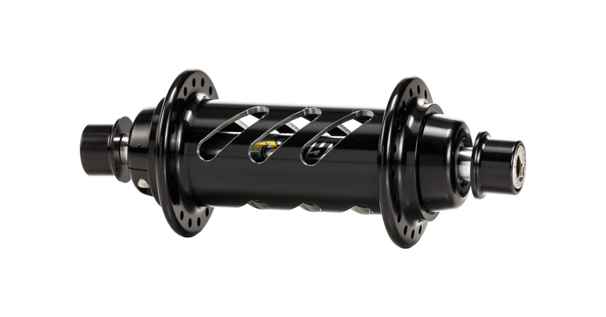 Paire De Moyeux Onyx Racing 28 Trous Violet - Sans Disque - Neuf