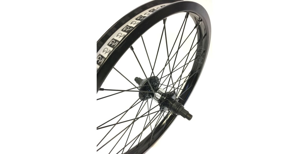 Roue Arrière BMX 20" RANT PARTY ON V2 Cassette LHD - Argent - Neuf Complète