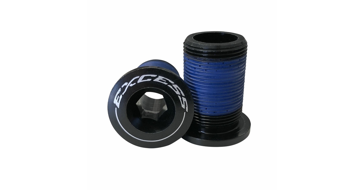 Cache poussière écrou d'axe de pédalier X2 noir 22mm - Maxi pièces vélo