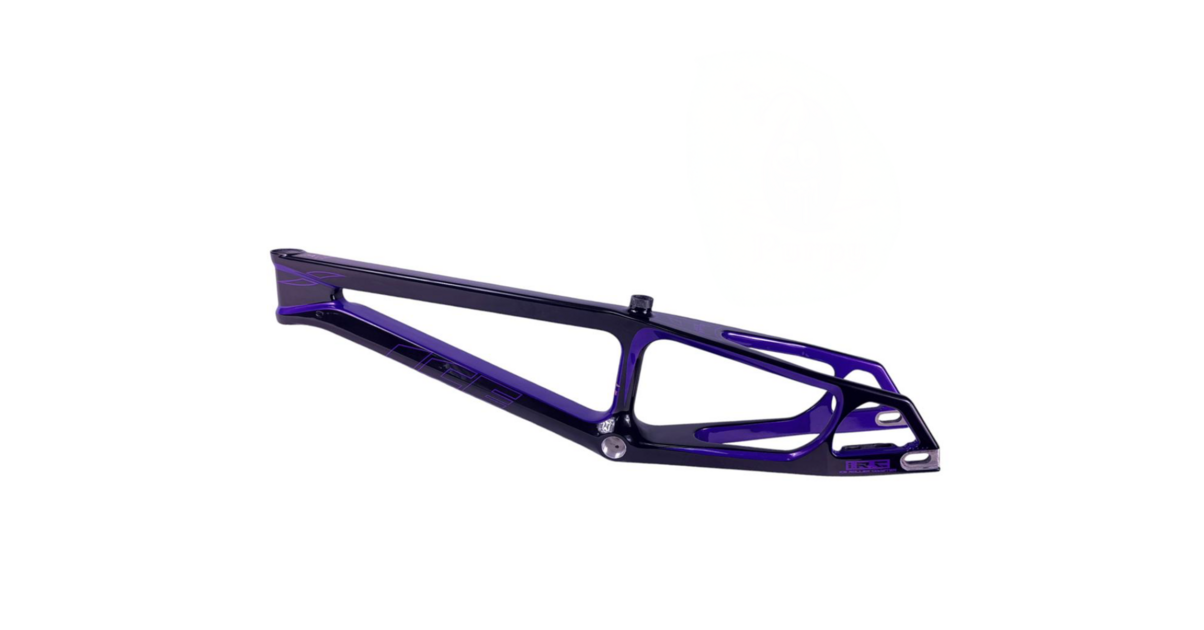 Cadre Vélo Lowrider Torsadé 20 Pouces – Violet Cages Custom