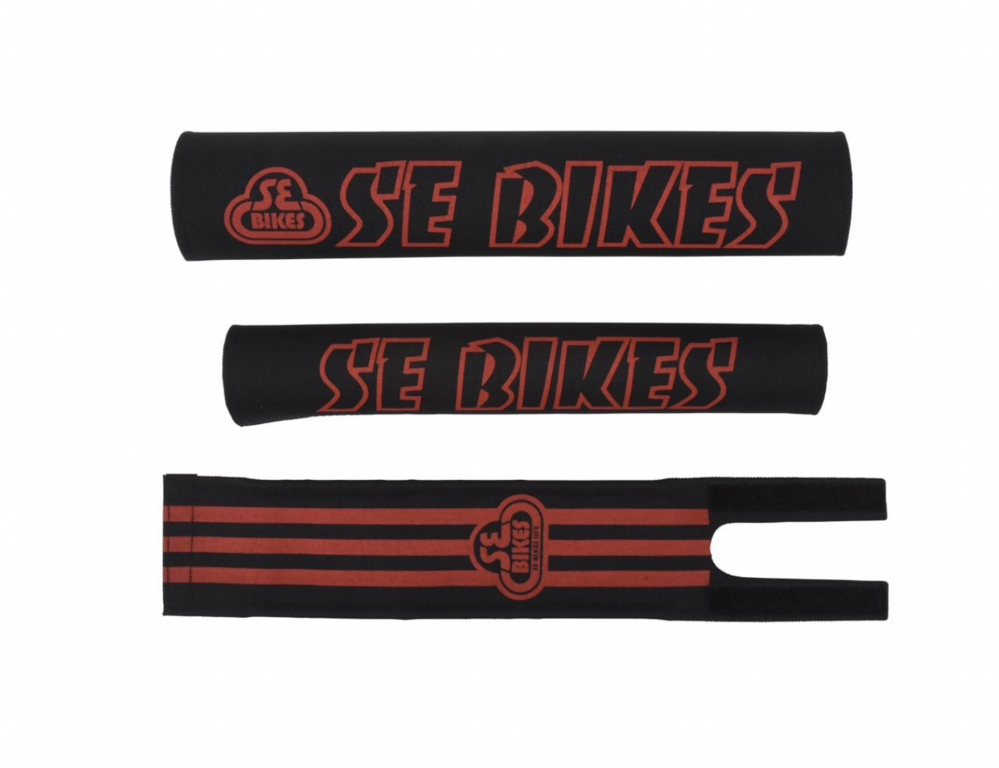 PADSET SE BIKES BLACK ACCESSOIRES BMX FREESTYLE/Mousses de cadre