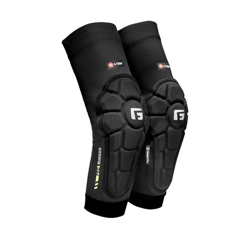 Coudières vélo enfant G-Form Pro-X3 Noir : Coloris - noir mat, Taille textile - L-XL