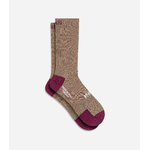 cycling-socks-mtb-brown-yama-front-pedaled