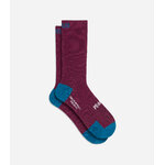 cycling-socks-mtb-purple-yama-front-pedaled