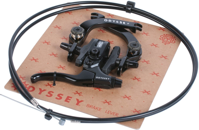 Câble De Frein Odyssey Modulever - 390mm - Transparent - Neuf Pour BMX